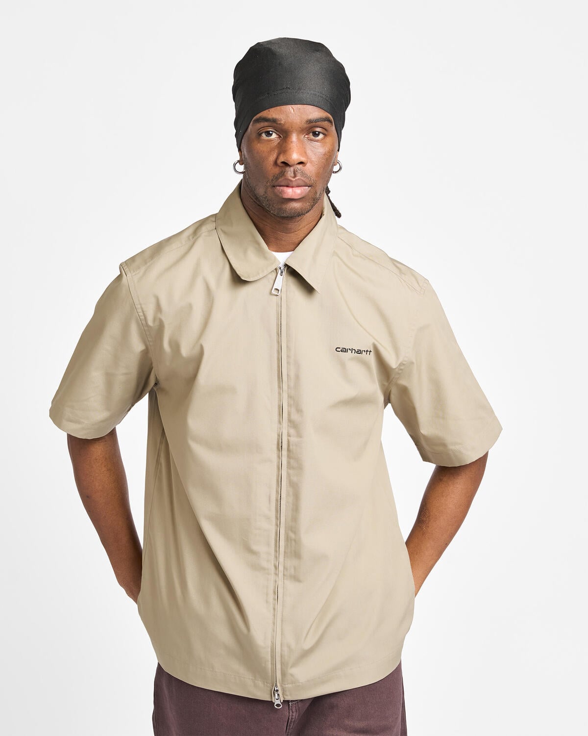 Carhartt WIP Postal Zip Shirt | I036189.3MSXX | AFEW STORE
